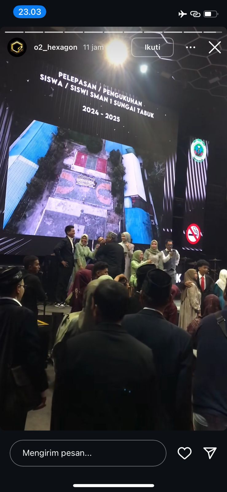 Heboh, Perpisahan Sekolah Digelar Di THM Banjarmasin.