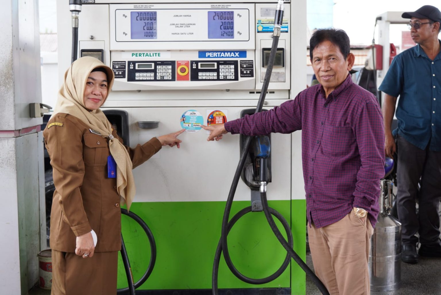 Awal Tahun, Pemkab Banjar Gelar Tera Ulang Pompa BBM.