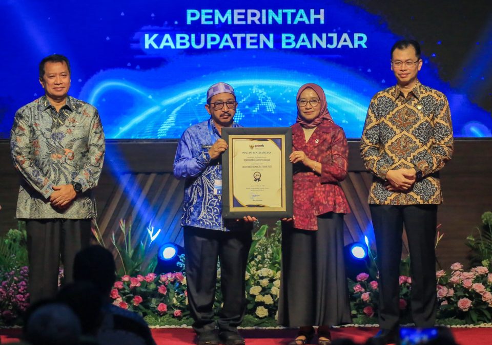 Pemkab Banjar Sebat ZI Award Tahun 2025.
