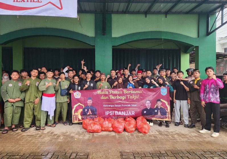 IPSI Banjar Gelar Buka Bersama Dan Bagi Takjil, Irwan Bora: Ini Moment Mempererat Tali Silaturahmi Antar Perguruan.
