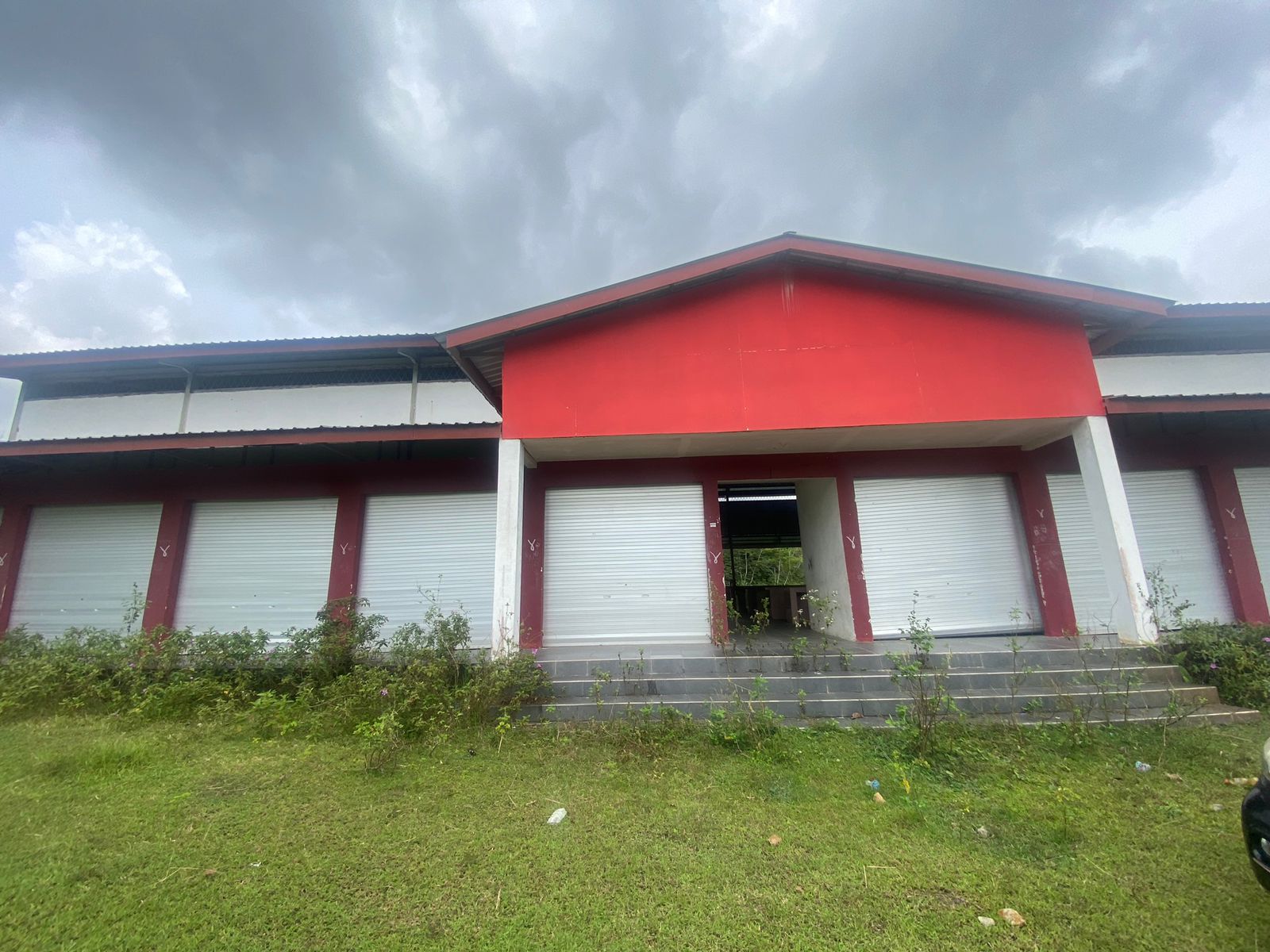 Bangunan Pasar Di Desa Madurejo Tidak Pernah Beroperasi Sejak Selesai Dibangun Tahun 2018.