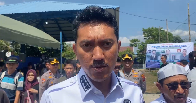 Bupati Banjar Pantau Langsung Proses Pilkades Serentak Tahun 2026.