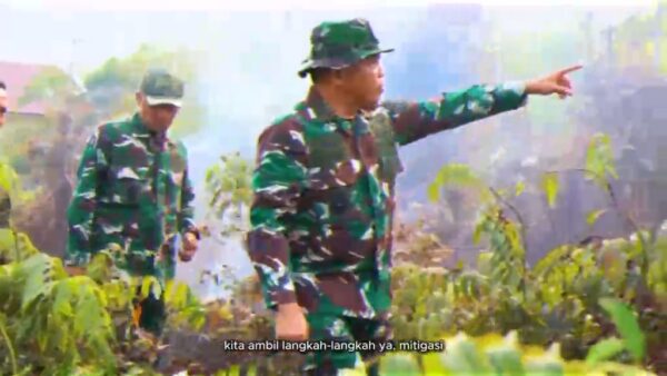 Gerak Cepat, Kodam Tambun Bungai Laksankan Arahan Prabowo  Dalam Tangani Karhutla.