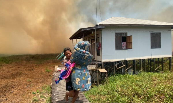 KARHUTLA Dekati Pemukiman Warga