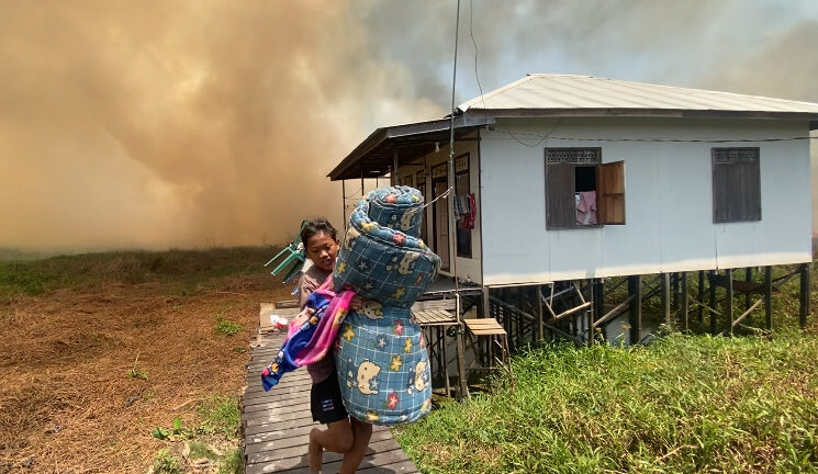 KARHUTLA Dekati Pemukiman Warga