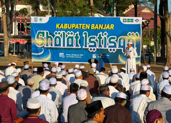 Kemarau Panjang, MUI Kabupaten Banjar Gelar Salat Istisqa.
