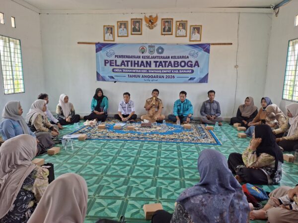 Pelatihan Tata Boga Desa Tanah Intan Diikuti Antusias Masyarakat