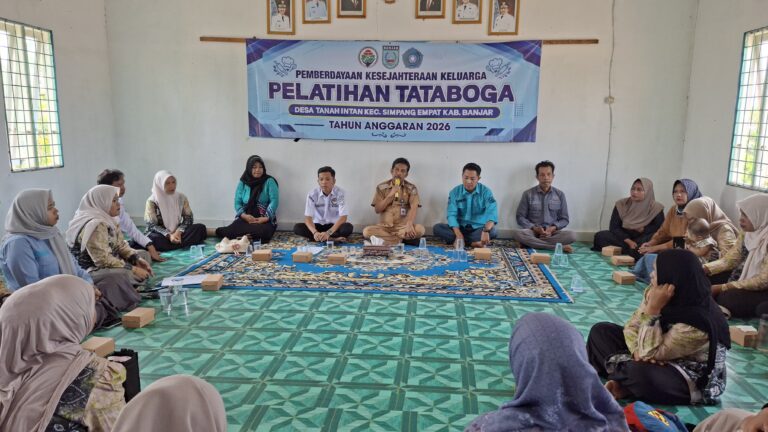Pelatihan Tata Boga Desa Tanah Intan Diikuti Antusias Masyarakat